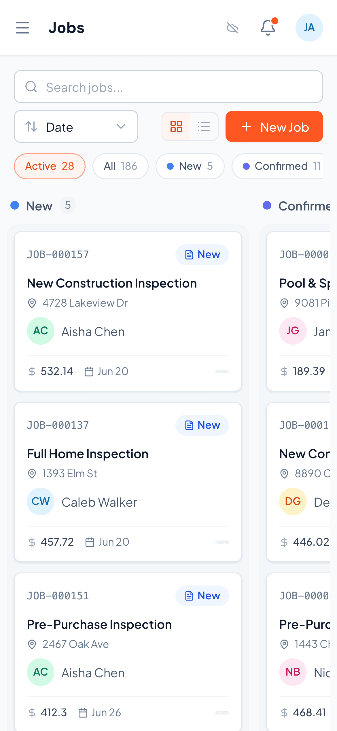 Inspector.AI running on a phone in the field